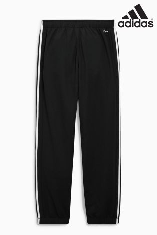 adidas Black/White 3 Stripe Essential Jogger